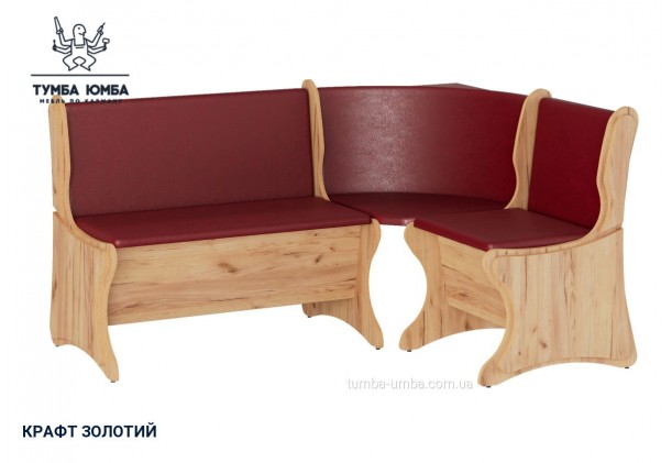 Фото товара «Кухонный уголок Аргентина» в цвете дуб крафт золотой, общий вид - Компанит - Тумба-Юмба
