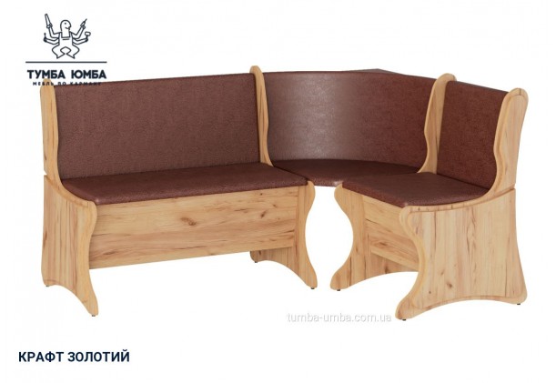 Фото товара «Кухонный уголок Аргентина» в цвете дуб крафт золотой, общий вид - Компанит - Тумба-Юмба