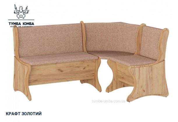 Фото товара «Кухонный уголок Аргентина» в цвете дуб крафт золотой, общий вид - Компанит - Тумба-Юмба