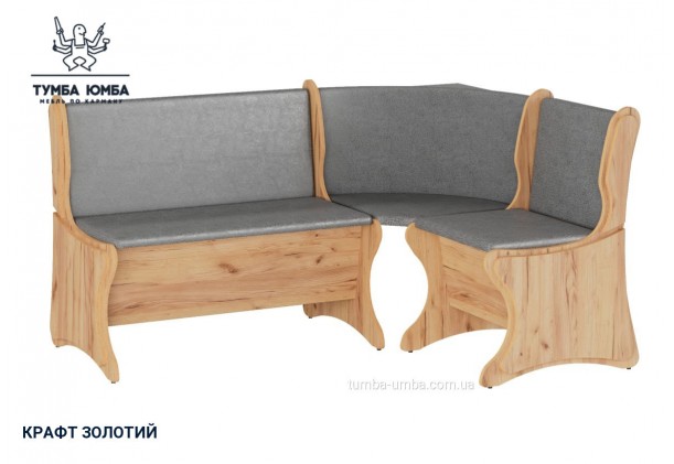 Фото товара «Кухонный уголок Аргентина» в цвете дуб крафт золотой, общий вид - Компанит - Тумба-Юмба