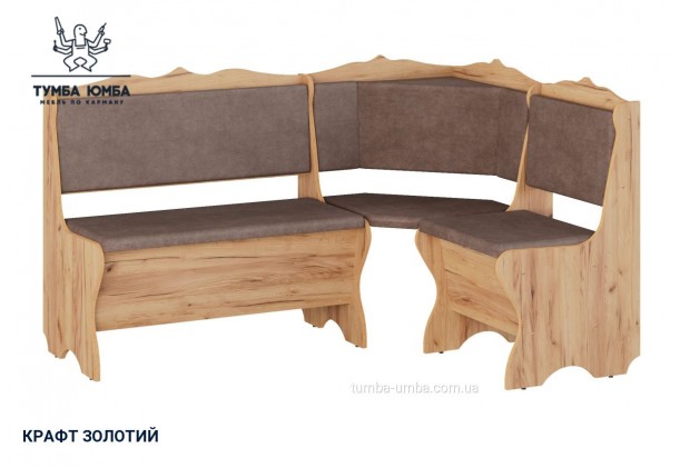 Фото товару «Кухонний куток Сирія» у кольорі дуб крафт золотий, загальний вигляд - Компанит - Тумба-Юмба