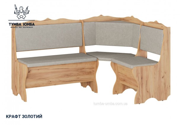 Фото товару «Кухонний куток Сирія» у кольорі дуб крафт золотий, загальний вигляд - Компанит - Тумба-Юмба