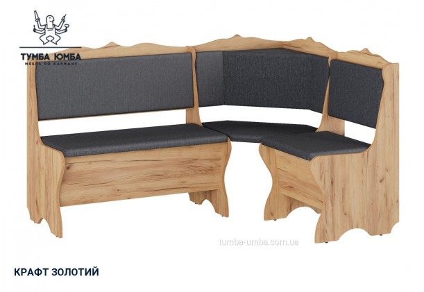 Фото товару «Кухонний куток Сирія» у кольорі дуб крафт золотий, загальний вигляд - Компанит - Тумба-Юмба