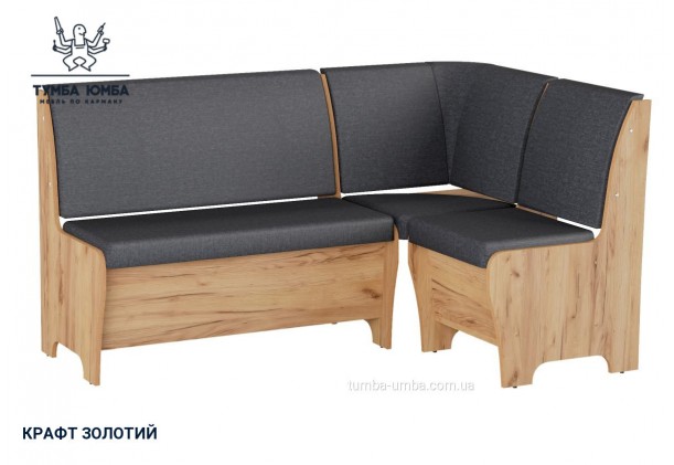 Фото товару «Кухонний куточок Туніс» у кольорі дуб крафт золотий, загальний вигляд - Компанит - Тумба-Юмба