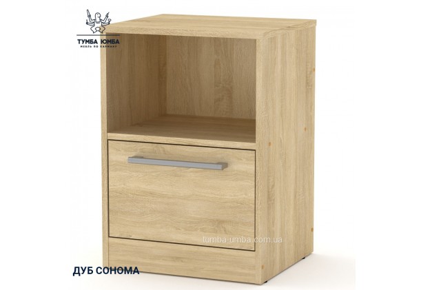 Фото товару «Тумба ПКТ-6» у кольорі дуб сонома, загальний вигляд - Компанит - Тумба-Юмба