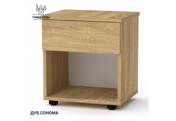 Фото товару «Тумба ПКТ-8» у кольорі дуб сонома, загальний вигляд - Компанит - Тумба-Юмба