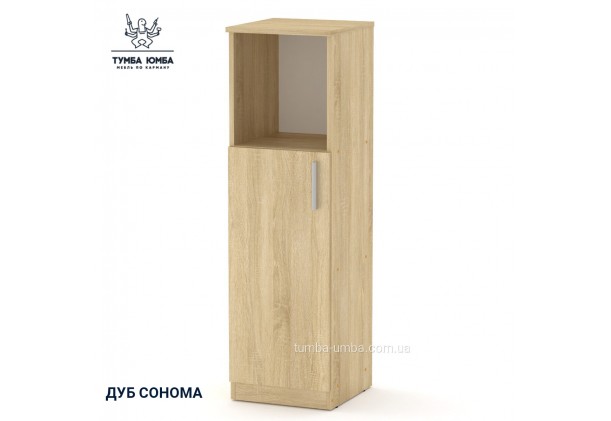 Фото товару «Тумба КШ-16» у кольорі дуб сонома, загальний вигляд - Компанит - Тумба-Юмба