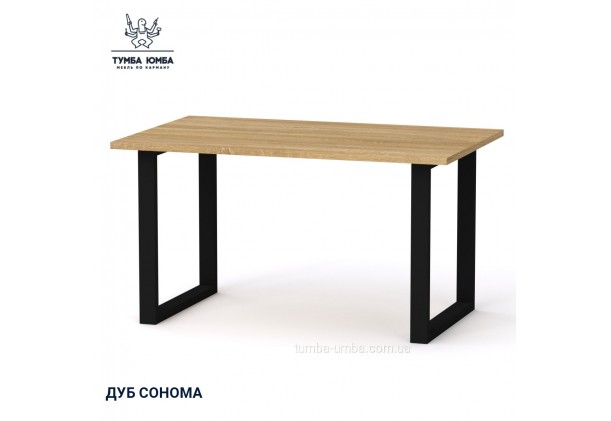 Фото товара «Журнальный стол Лофт-1» в цвете дуб сонома, общий вид - Компанит - Тумба-Юмба