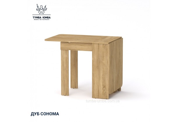 Фото товару «Стіл-Книжка-7» у кольорі дуб сонома, загальний вигляд - Компанит - Тумба-Юмба
