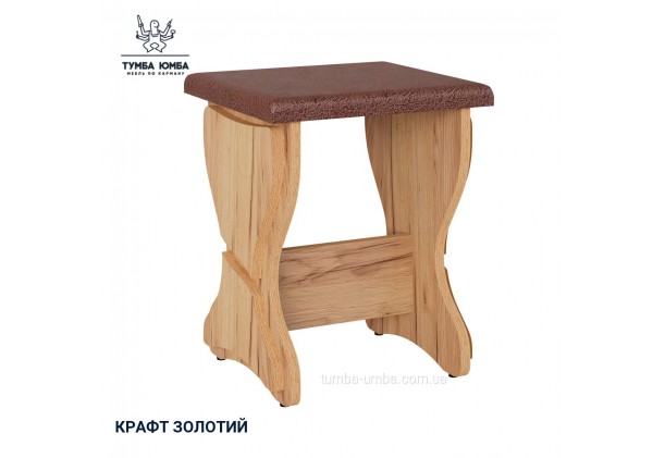 Фото товара «Табурет Т-3» в цвете дуб крафт золотой, общий вид - Компанит - Тумба-Юмба