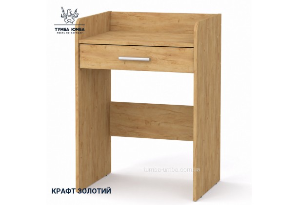 Фото товара «Трюмо-10 мини» в цвете дуб крафт золотой, общий вид - Компанит - Тумба-Юмба