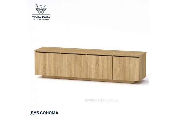 Фото товару «Тумба МГ-5 під ТВ» у кольорі дуб сонома, загальний вигляд - Компанит - Тумба-Юмба