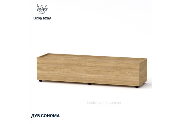 Фото товару «Тумба МГ-6 під ТВ» у кольорі дуб сонома, загальний вигляд - Компанит - Тумба-Юмба