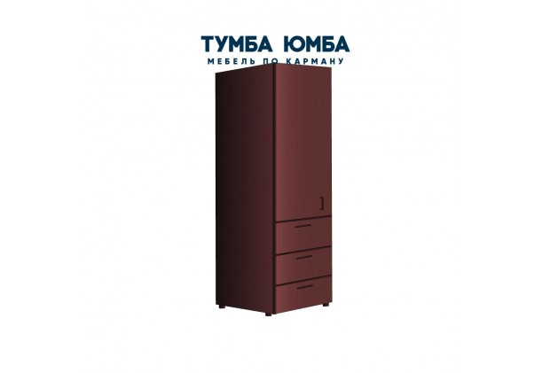 Фото недорогой стандартный мебельный распашной Пенал-2 600х600х2100 ДСП с полками для дома и офиса дешево от производителя с доставкой по всей Украине
