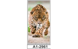 Фотопечать А1-2961 для шкафа-купе на одну дверь. Леопард