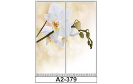Фотопечать А2-379 для шкафа-купе на две двери. Цветы