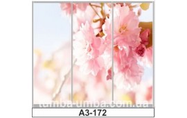 Фотопечать А3-172 для шкафа-купе на три двери. Цветы