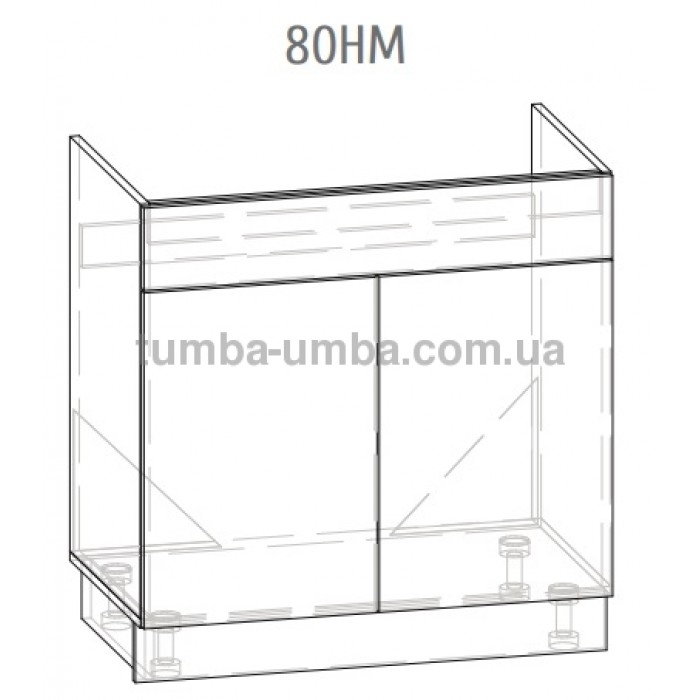 Тумба под мойку чертеж