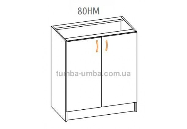 Фото-схема кухни Алина модуль Низ 80НМ Мебель-Сервис дешево от производителя с доставкой по всей Украине