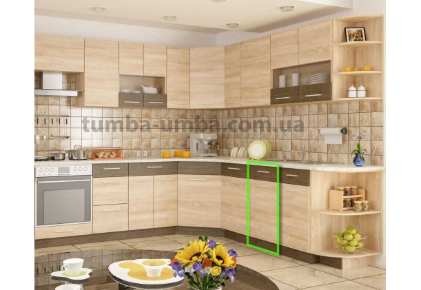 Кухонный шкаф-стол Грета 30НДВ1Ш 30 см