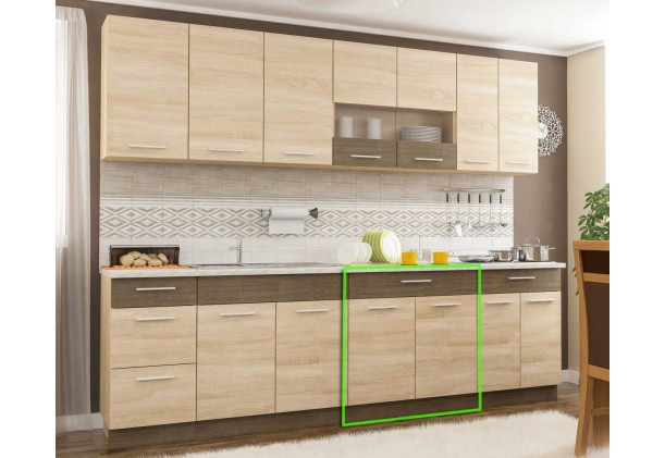 Кухонный шкаф-стол Грета 80НДВ1Ш 80 см