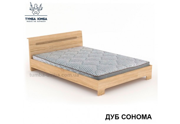 фото стандартная кровать СМ-160 см Алекс в цвете дуб сонома дешево от производителя с доставкой по всей Украине